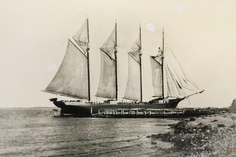 ship at pier